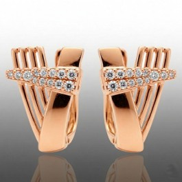 Позолочені сережки  Xuping 24788