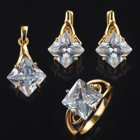 Позолоченный комплект Fallon  8123764 фото | Brulik