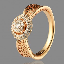 Позолоченное кольцо Xuping  10631