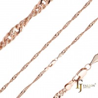 Позолочений ланцюжок  Fallon 84100015-50