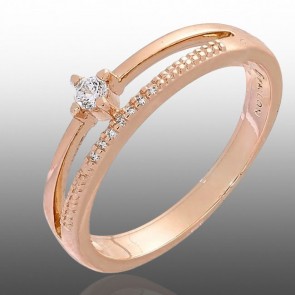 Позолочена каблучка  Fallon 83201691 фото | Brulik