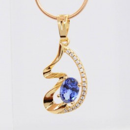 Изумительный кулон Xuping 10-3011-синий