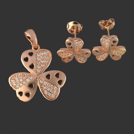 Позолоченный комплект Fallon 81200298 фото | Brulik