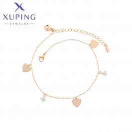 Позолочений  браслет на ногу Xuping X000919521
