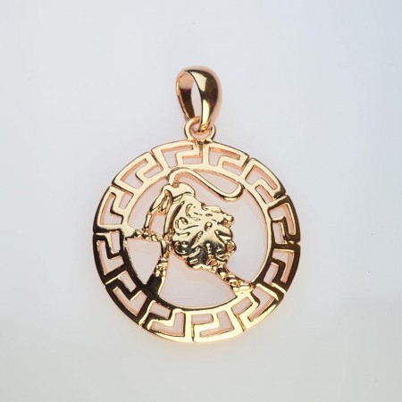 Позолоченный кулон Fallon 86100051-лев фото | Brulik
