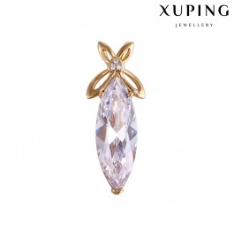 Позолоченный кулон  Xuping 32894-белый фианит