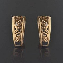 Позолоченные серьги  XP 2494