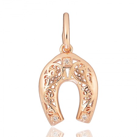 Позолочений кулон "Підкова" Fallon 86201215 фото | Brulik
