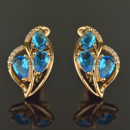 Позолоченные серьги  XP 2937