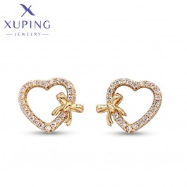 Позолочені сережки-гвоздики  Xuping 24796