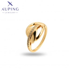 Позолочена каблучка Xuping 10912 фото | Brulik