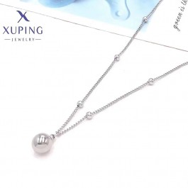 Сталевий ланцюжок з перлиною Xuping 40125