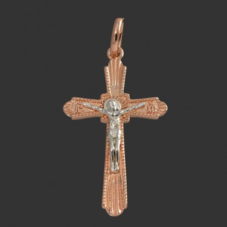 Позолоченный крест Fallon 96100230 фото | Brulik