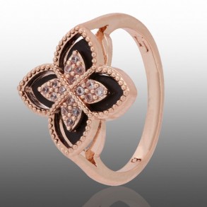 Позолочена каблучка Fallon 83287001 фото | Brulik