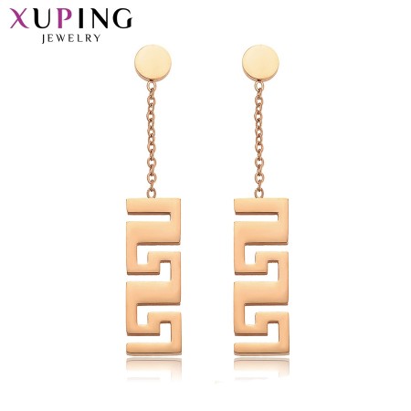 Позолоченные серьги  XP 98315 фото | Brulik