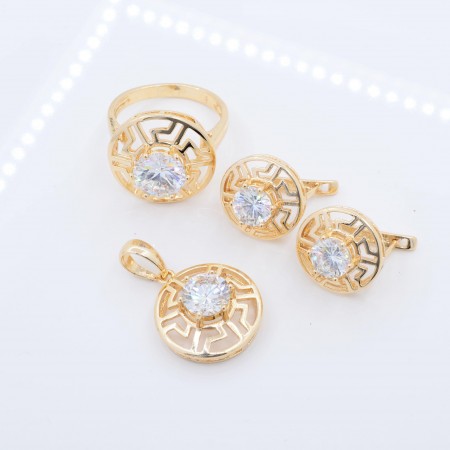 Позолоченный комплект  Fallon 8123743 фото | Brulik