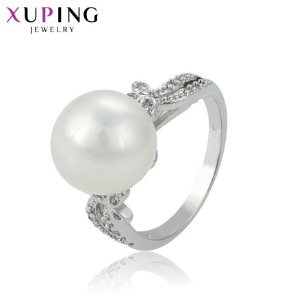 Кольцо  с жемчугом Xuping 13762 фото | Brulik