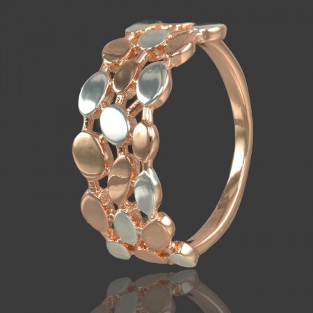 Позолоченное кольцо Fallon 93100121 фото | Brulik