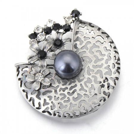 Стильная брошь-8415 фото | Brulik