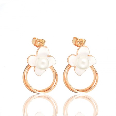 Позолоченные серьги  Xuping 21036 фото | Brulik