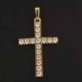 Позолоченный крестик XP 3902