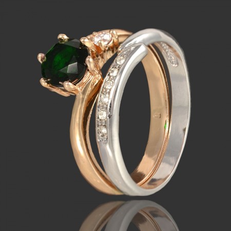 Позолоченное кольцо Fallon 9320012 фото | Brulik