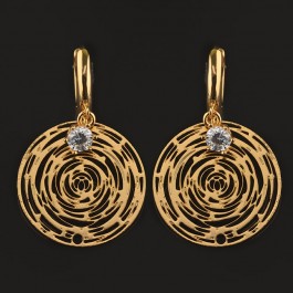 Позолоченные серьги  XP 9194