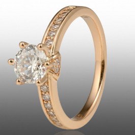 Позолочена каблучка  Xuping 10939