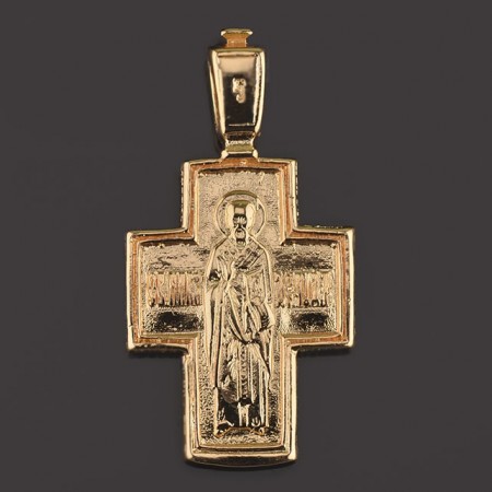 Позолоченный крест Fallon 8613421 фото | Brulik