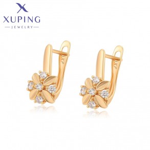 Позолочені сережки  Xuping X001054739 фото | Brulik
