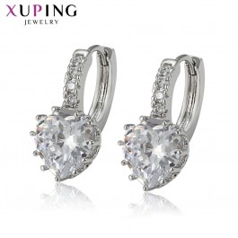 Серьги Xuping 91291-белый фианит
