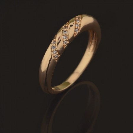 Позолоченное кольцо Fallon 83200742 фото | Brulik