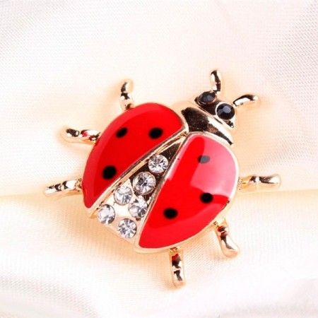 Брошь "Божья коровка" 8752 фото | Brulik