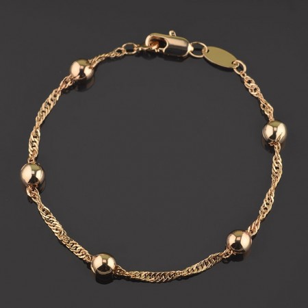 Позолоченный браслет  Fallon 84100161-17 фото | Brulik