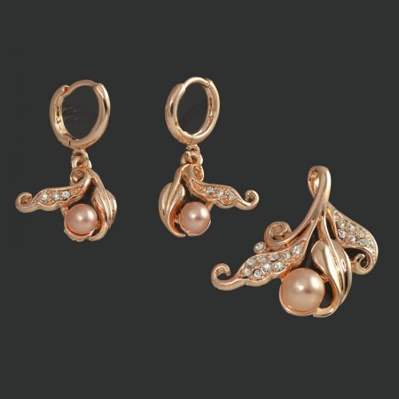 Позолоченный комплект Fallon 8120387 фото | Brulik