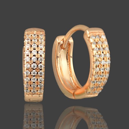 Позолоченные серьги  Xuping 20532 фото | Brulik