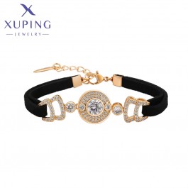 Позолоченный велюровый браслет Xuping А00391224