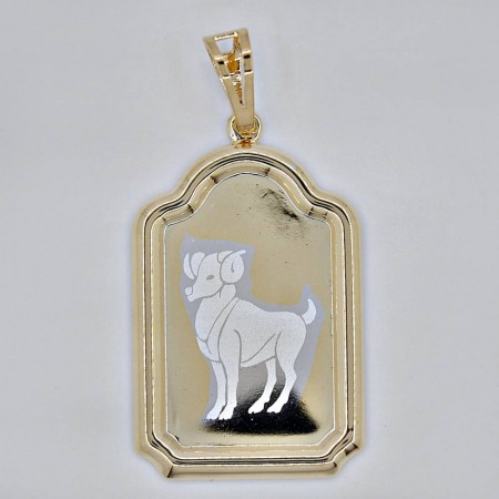 Кулон "Знак Зодиака" оптом 31883 - овен фото | Brulik