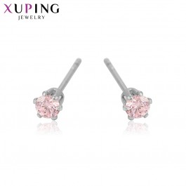 Серьги-гвоздики Xuping 95848-розовый