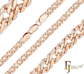 Позолочений ланцюжок Fallon 84100145-50 фото | Brulik