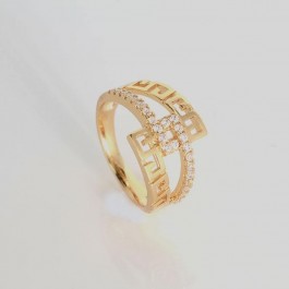 Стильное кольцо 1866