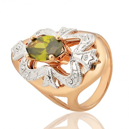 Позолоченное кольцо Fallon 9324310 фото | Brulik