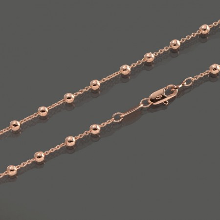 Позолочений ланцюжок  Fallon 84100014-55 фото | Brulik