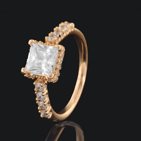 Позолоченное кольцо XP 1580 фото | Brulik