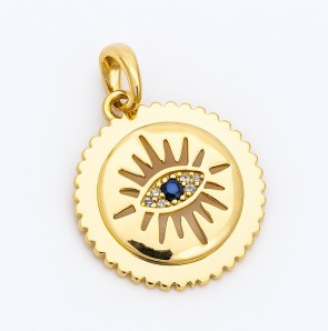 Позолочений кулон від зглазу Xuping 3004 фото | Brulik