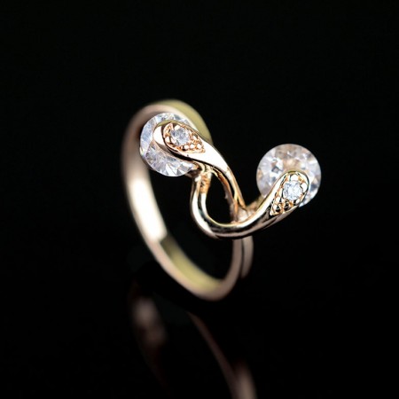 Позолоченное кольцо Fallon 83200850 фото | Brulik