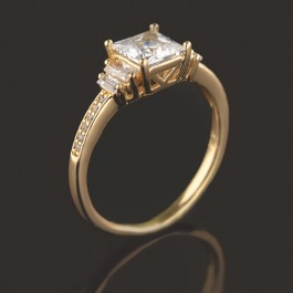 Позолоченное кольцо XP 1960