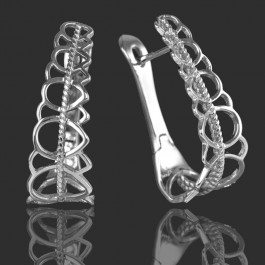 Позолоченные серьги  XP 20055