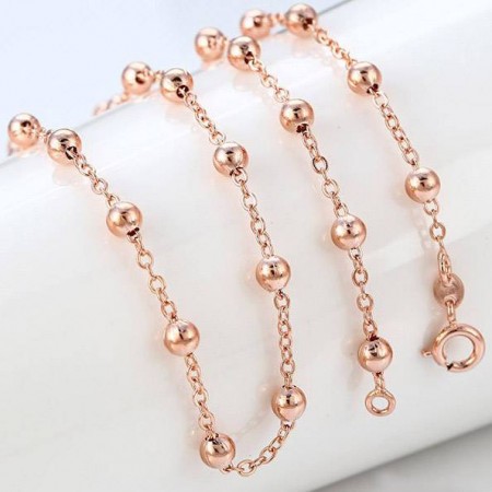 Фееричная позолоченная цепочка 42317 S фото | Brulik