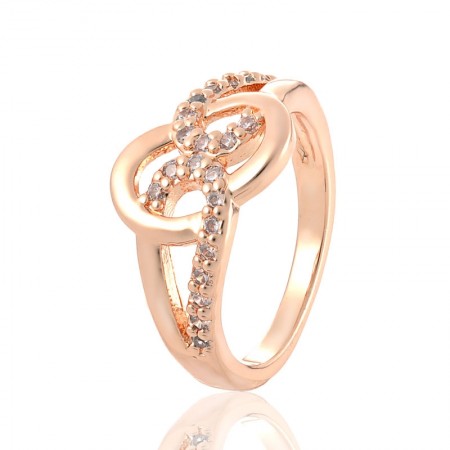 Позолоченное кольцо с фианитами Fallon 83200811 фото | Brulik